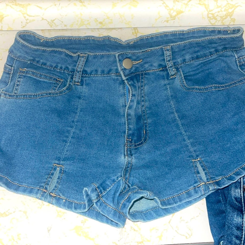 Light Denim NWT shorts